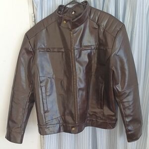 Men's Brown Leather Jacket